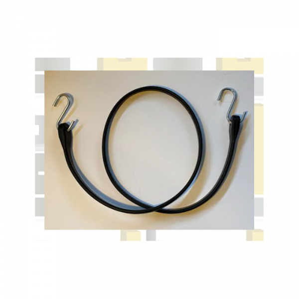 Rubber Strap with S hook